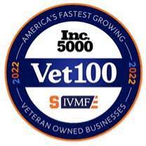 Inc. 500 Vet 100 logo