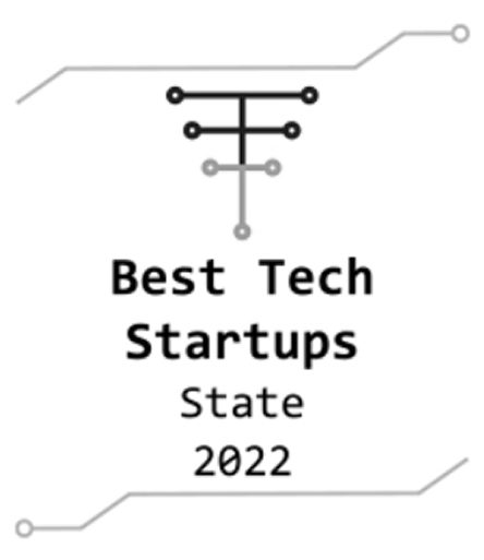 A graphic displays an award title for
